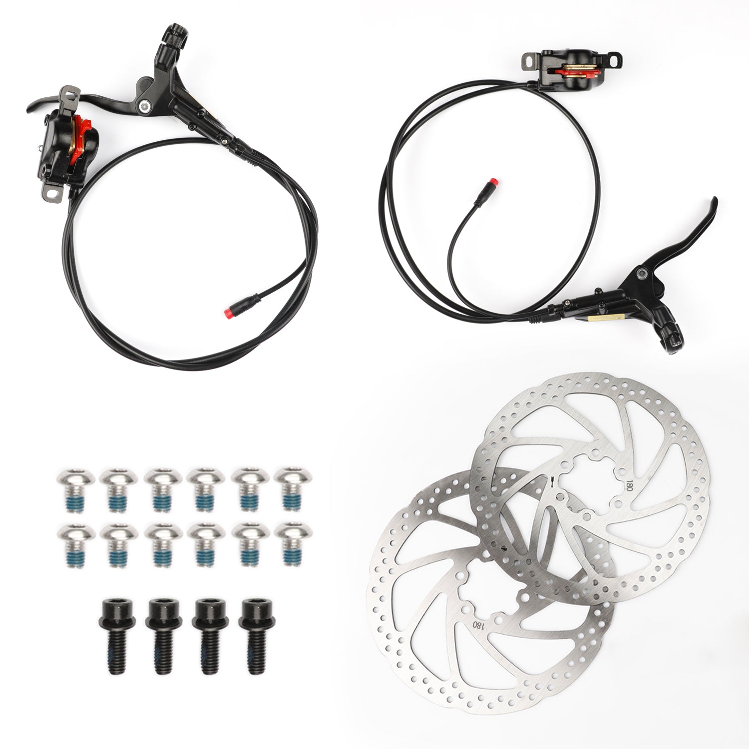 Hydraulic mtb brake discount set